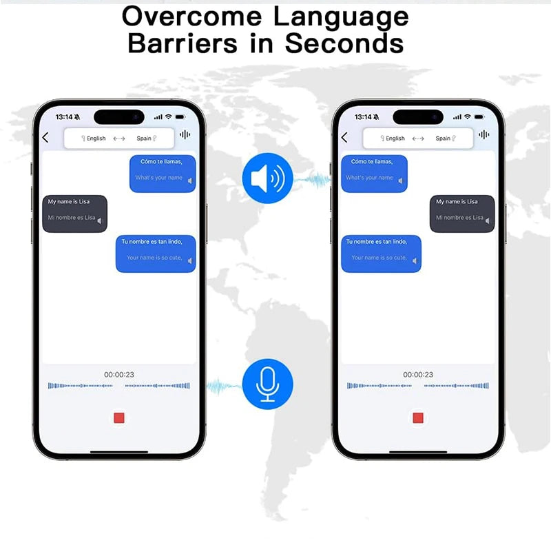 AI Real-Time Translation Earbuds