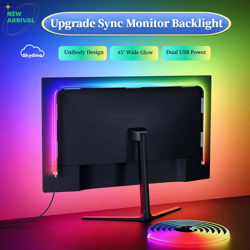 RGB Monitor Sync Backlight Strip