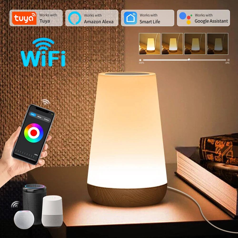 Smart RGB Dimmable Night Lamp