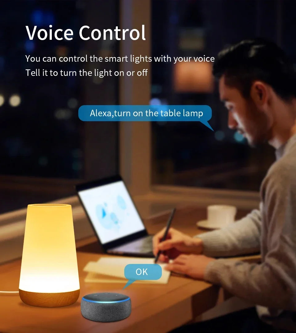 Smart RGB Dimmable Night Lamp