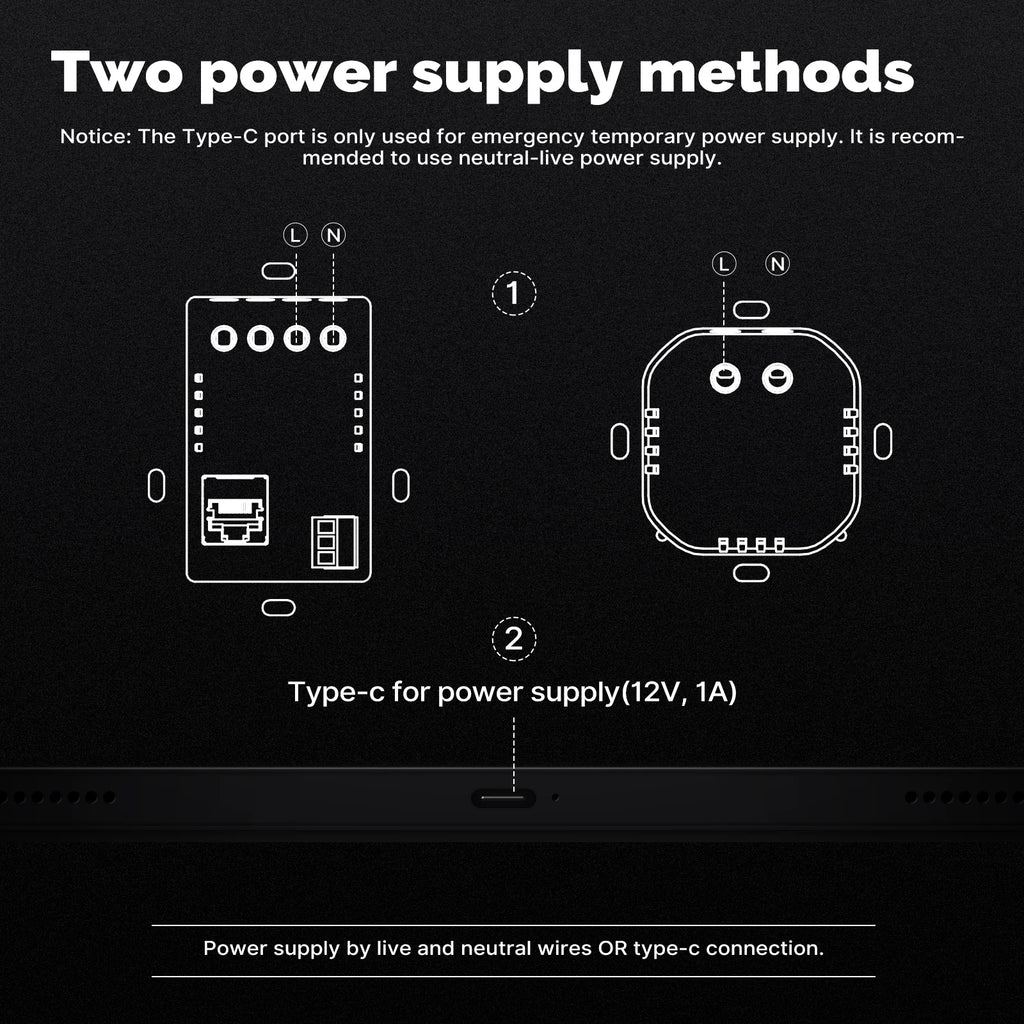 Smart Home Touch Control Panel