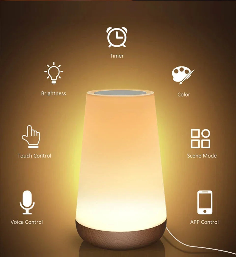 Smart RGB Dimmable Night Lamp