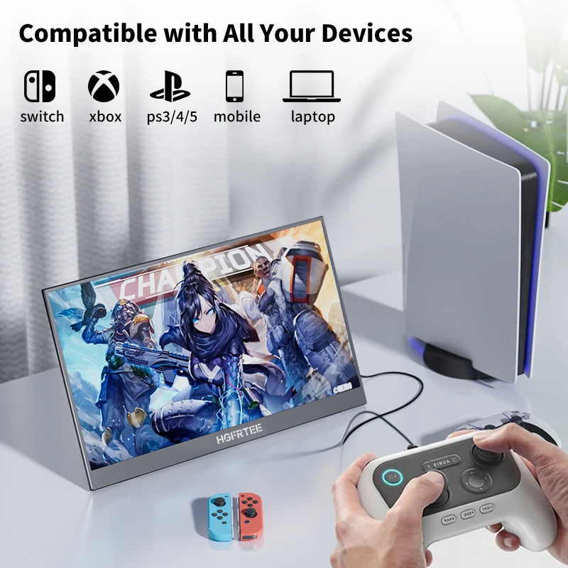 15.6" Portable FHD Gaming Monitor