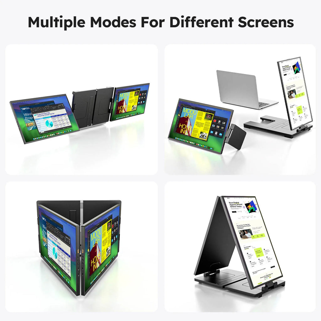15.6" Triple Screen Laptop Extender