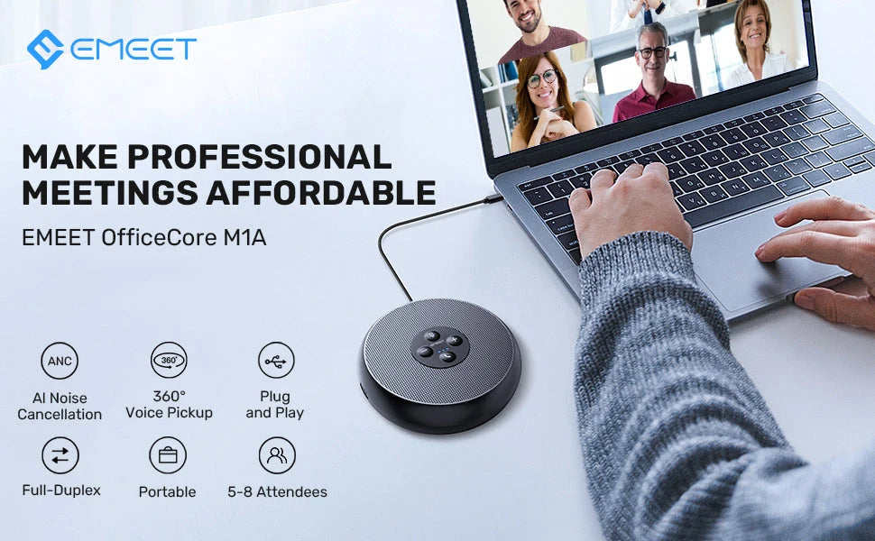 EMEET USB Conference Speakerphone