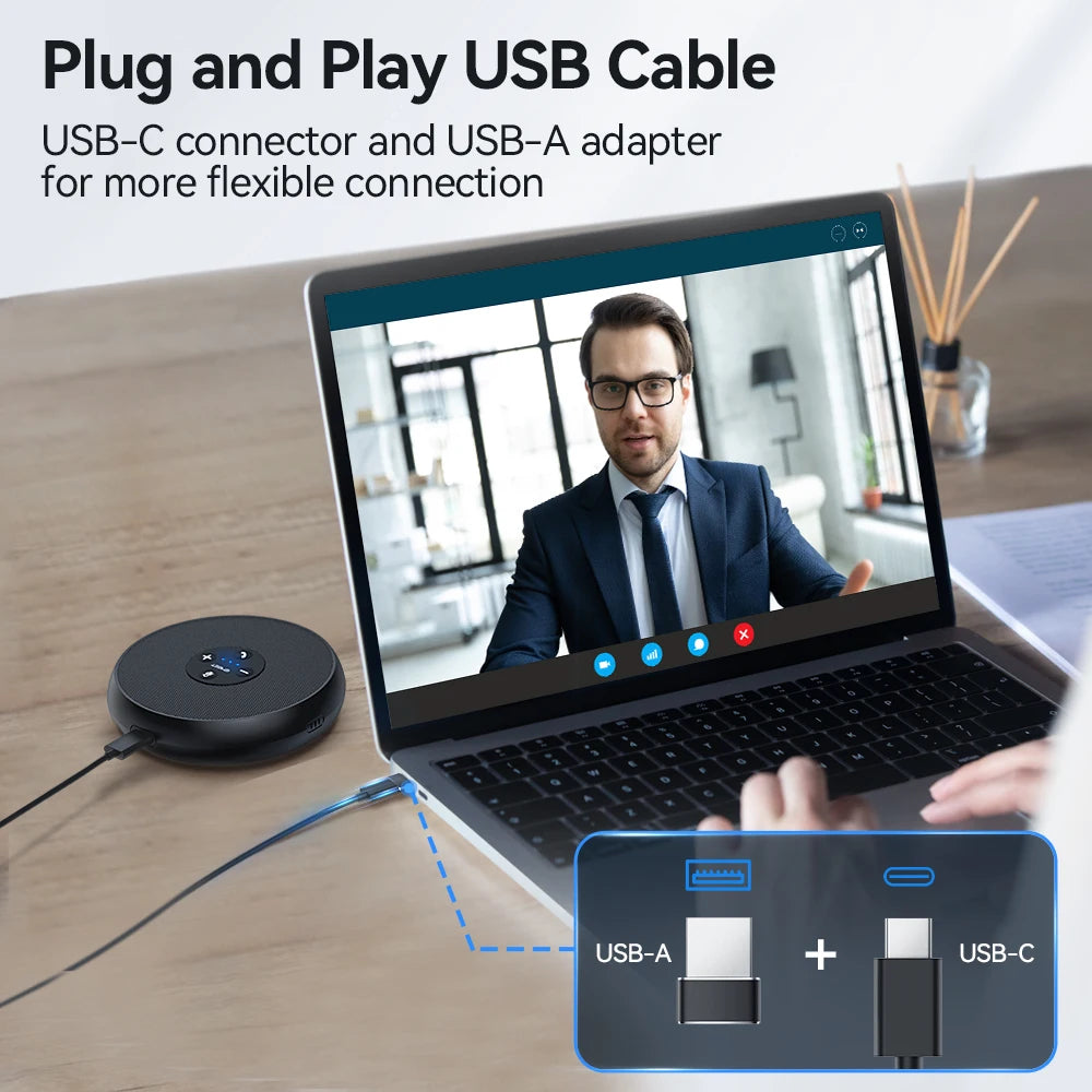 EMEET USB Conference Speakerphone
