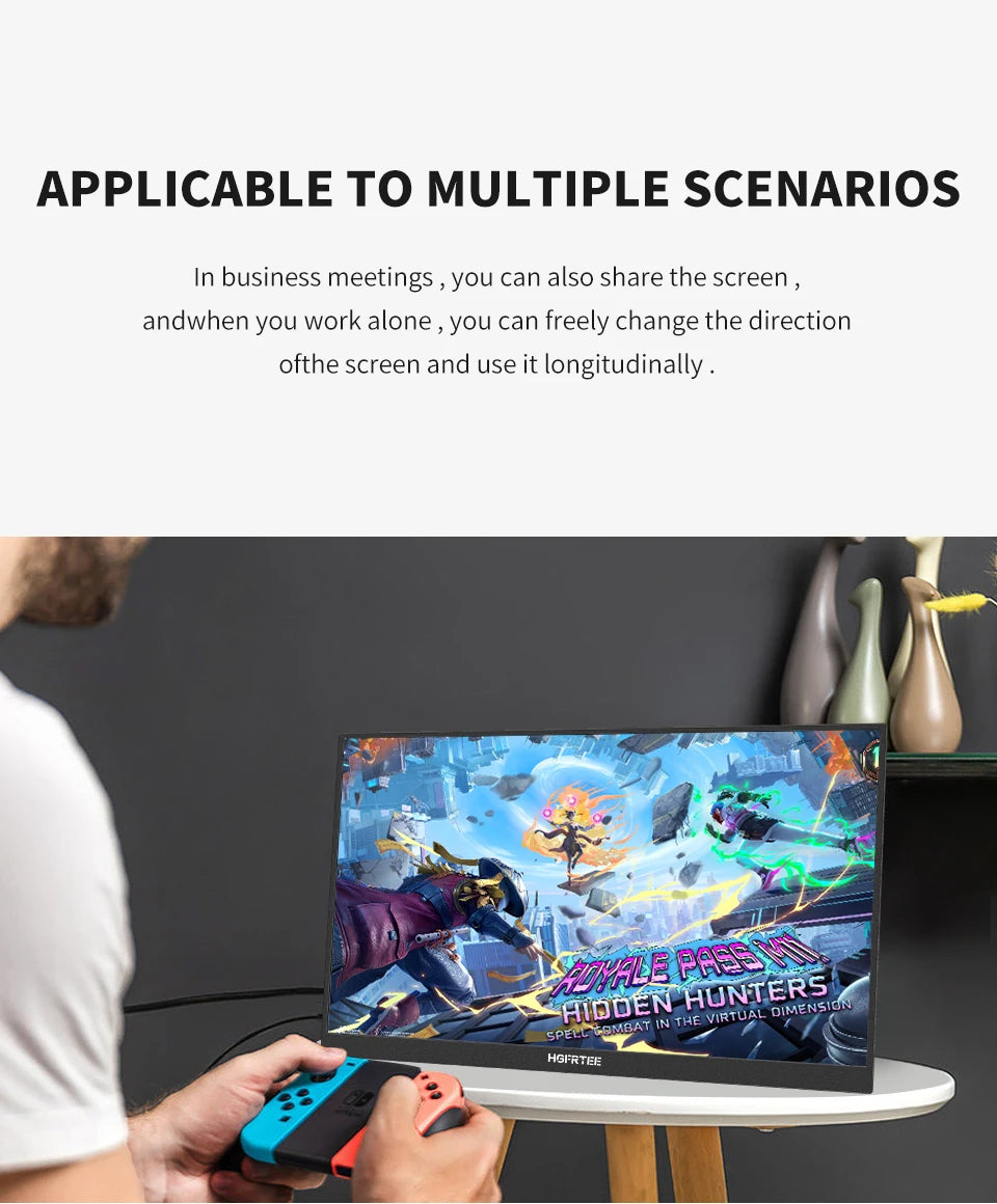 15.6" Portable FHD Gaming Monitor