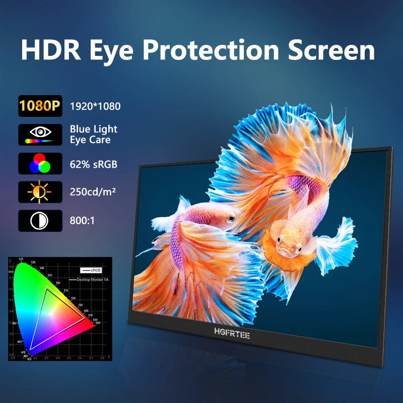 15.6" Portable FHD Gaming Monitor