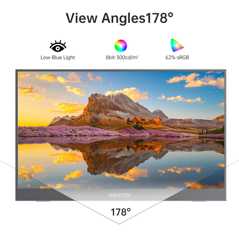 15.6" Portable FHD Gaming Monitor