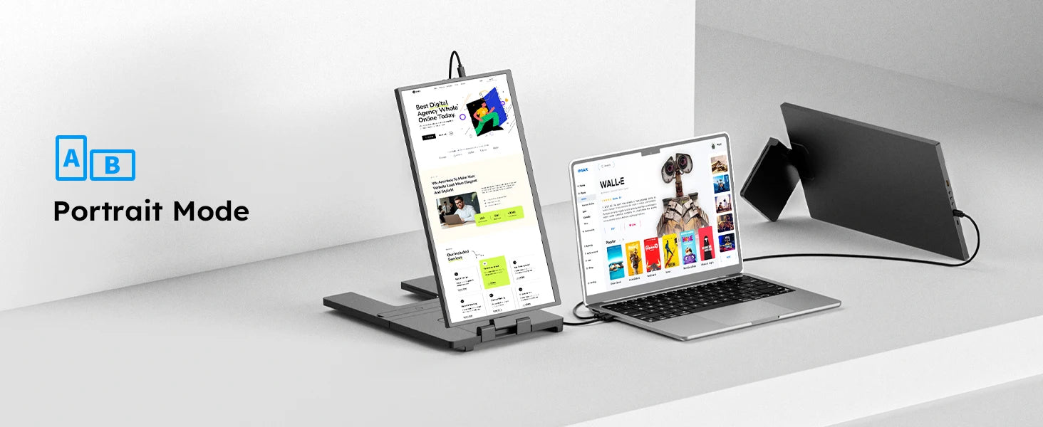 15.6" Triple Screen Laptop Extender