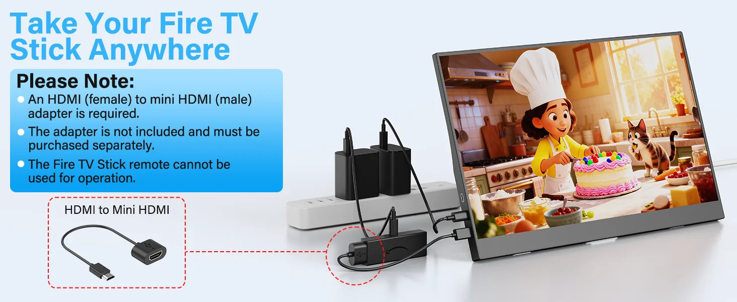 15.6" FHD Portable Monitor