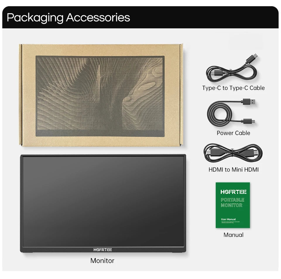 15.6" Portable FHD Gaming Monitor
