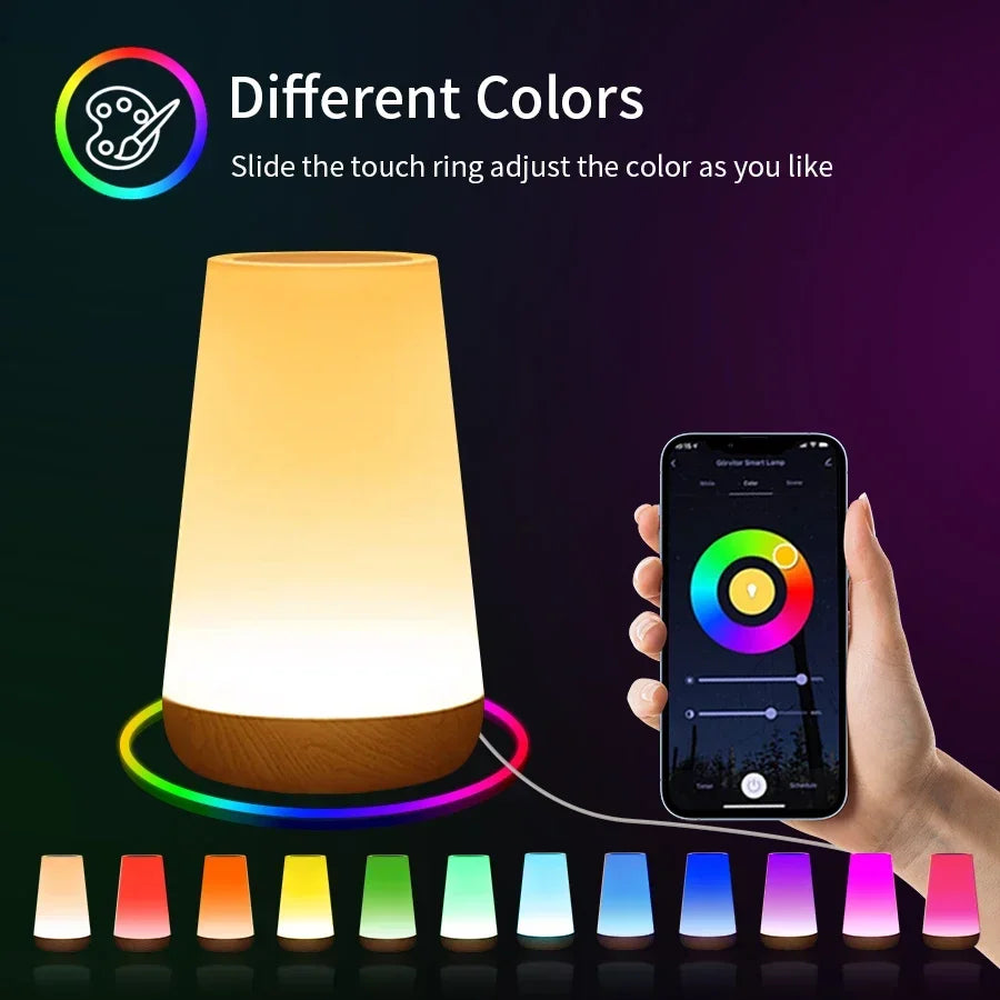 Smart RGB Dimmable Night Lamp