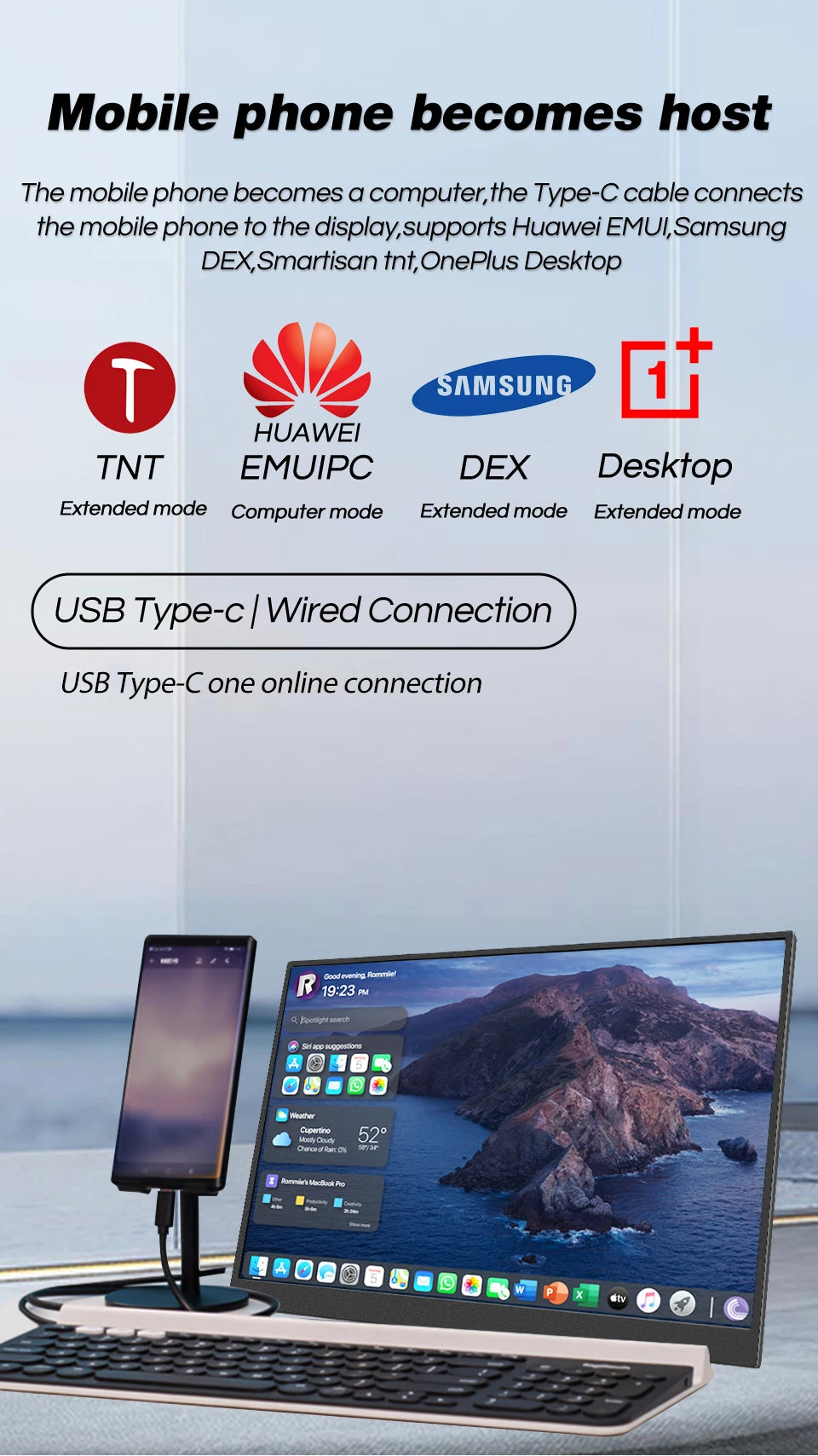 15.6" Portable FHD Gaming Monitor