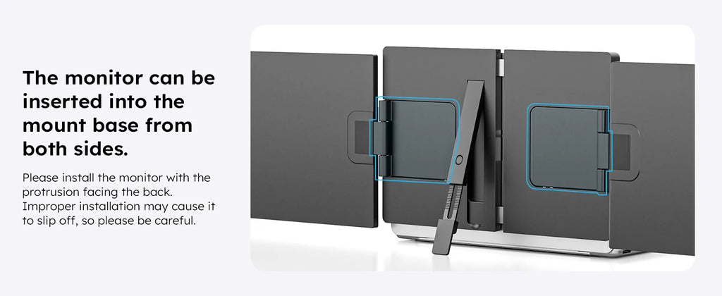 15.6" Triple Screen Laptop Extender