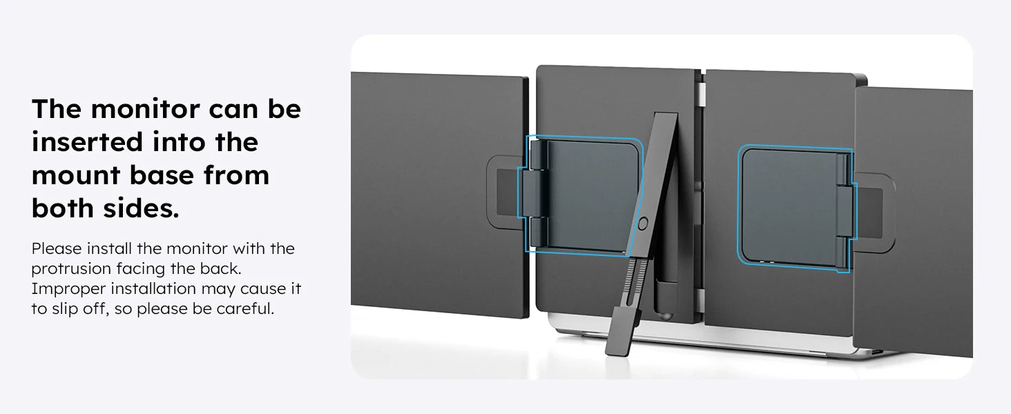 15.6" Triple Screen Laptop Extender