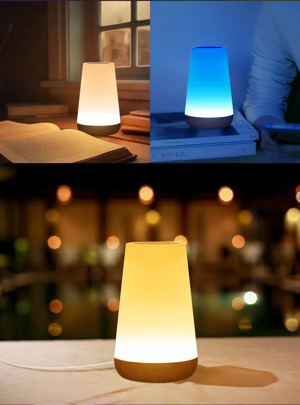 Smart RGB Dimmable Night Lamp