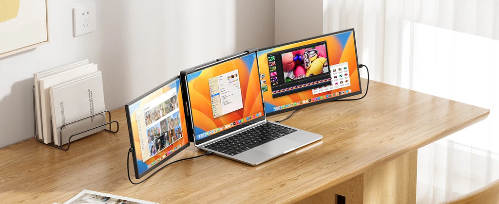 15.6" Triple Screen Laptop Extender