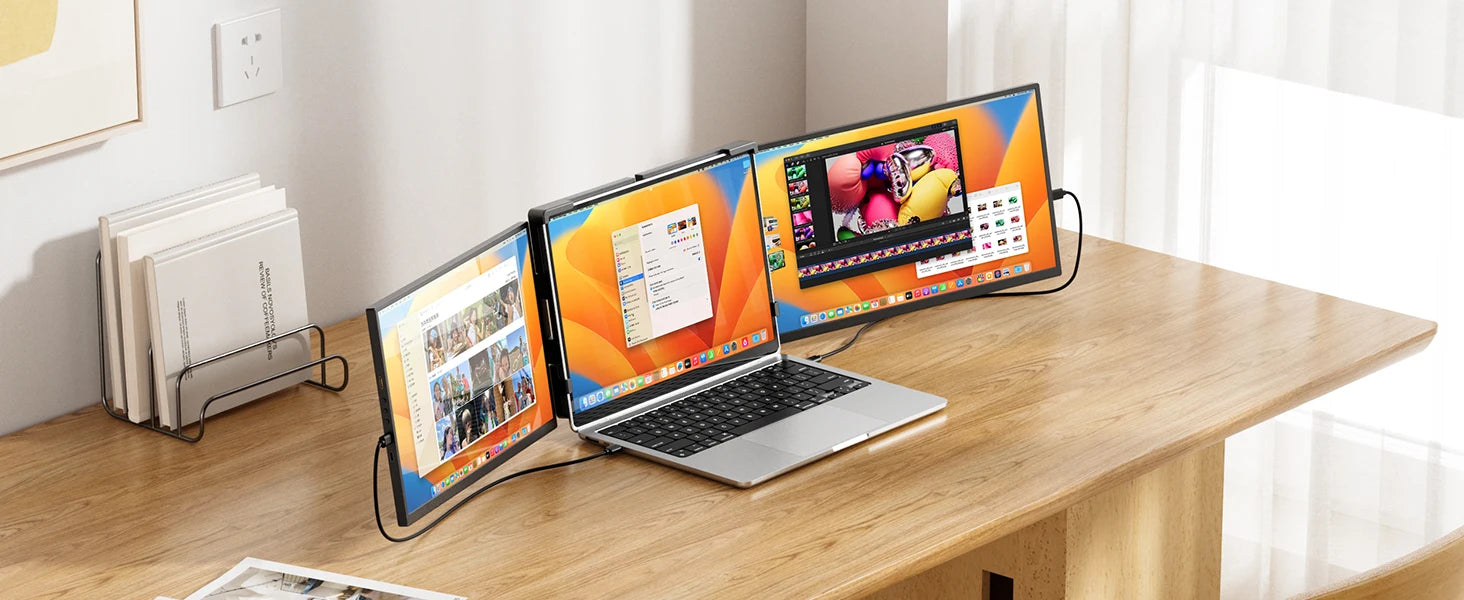 15.6" Triple Screen Laptop Extender