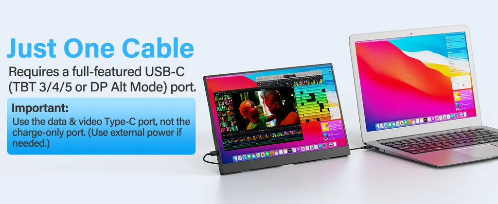 15.6" FHD Portable Monitor