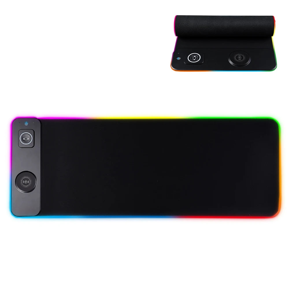 3-in-1 Wireless Charging Gaming Desk Mat