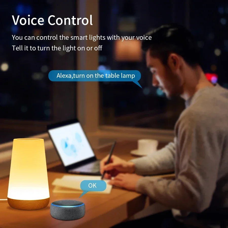 Smart RGB Dimmable Night Lamp