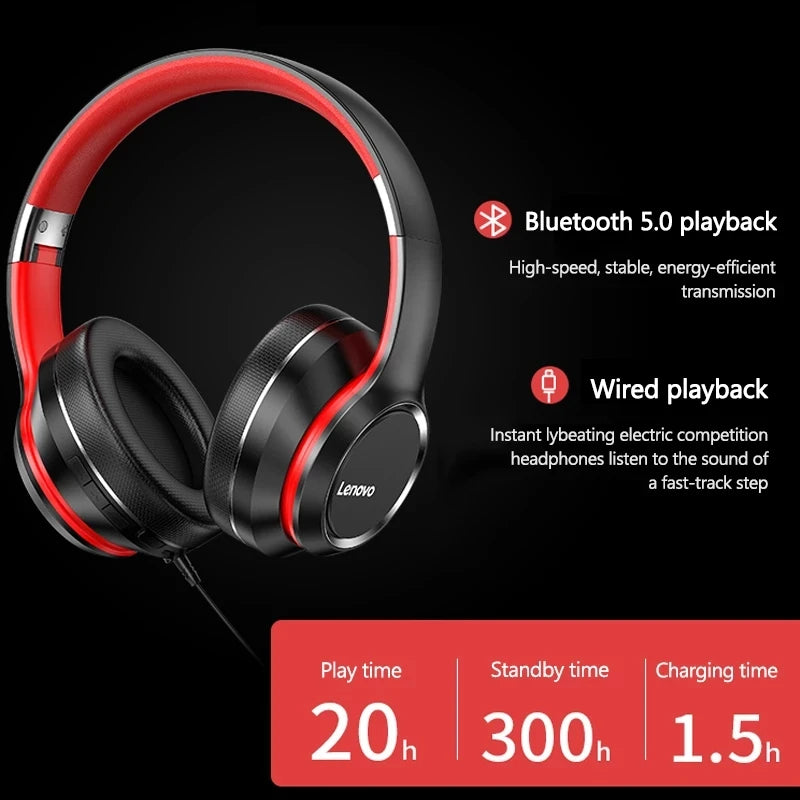 Deep Bass Wireless Headphones