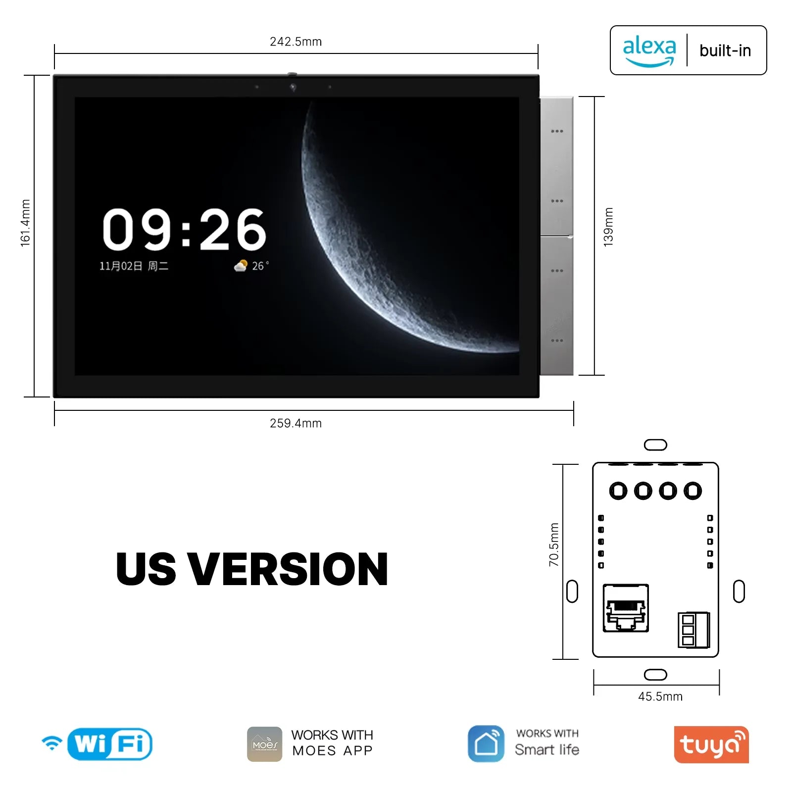 Smart Home Touch Control Panel
