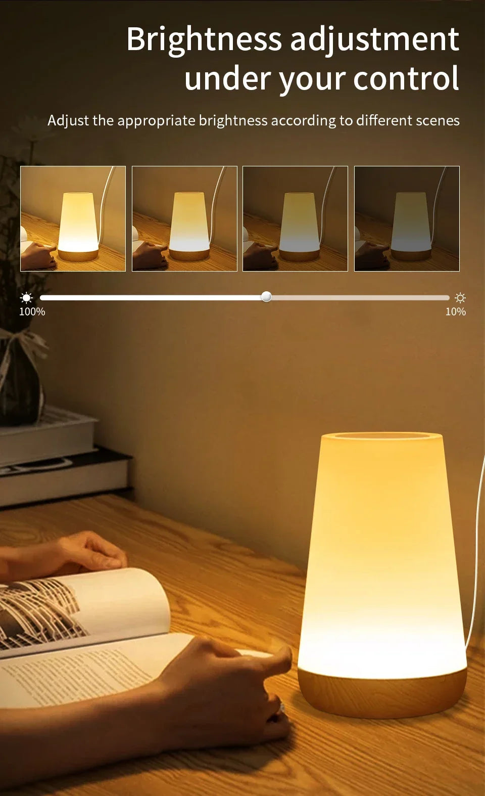 Smart RGB Dimmable Night Lamp