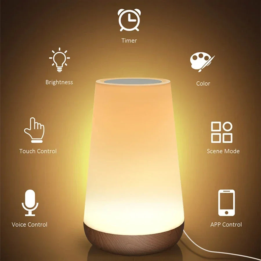 Smart RGB Dimmable Night Lamp