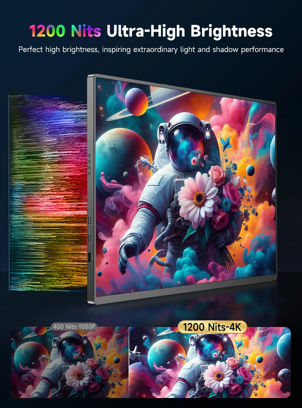 UPERFECT 4K 16" Portable Monitor